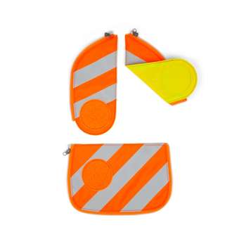 Sicherheitsset 3-tlg. Orange mit Reflektorstreifen